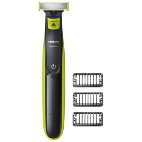 Philips Tondeuse QP2520 One Blade, Rechargeable 45 MIN Noir / vert