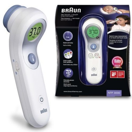 Braun Thermomètre Braun Ntf3000 - Sans Contact +