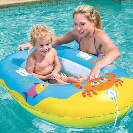 Bestway Bouée, Mini Bateau Gonflable Pour Enfants