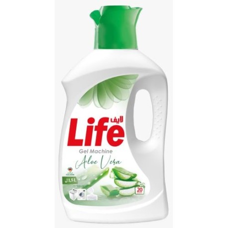 Life Lessive linge Liquide Aloevera 1,5L