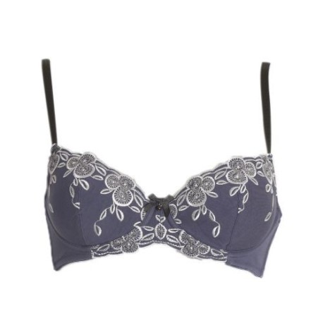 Miriale Soutien-Gorge- Cotton De Luxe Adel  -Gris