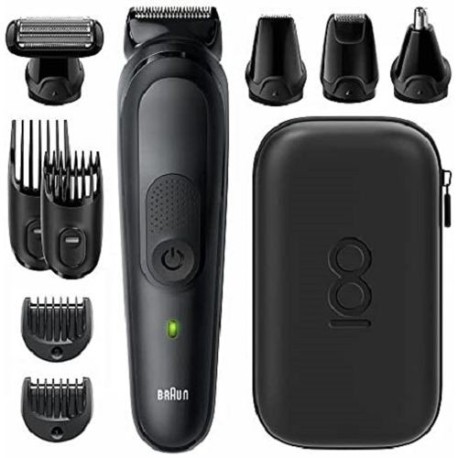 Braun Tondeuse à cheveux rechargeable Braun 100 ans en édition limitée, noir - MBMGK7